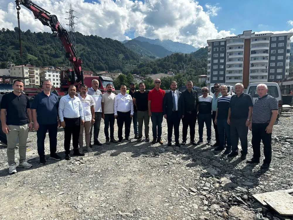 İl Başkanı Ali Semih Aydemir Hopa’da Ziyaretlerde Bulundu