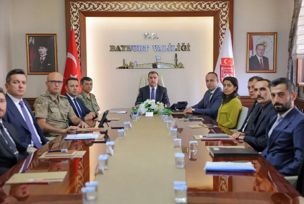 Vali Mustafa Eldivan Başkanlığında İl Güvenlik ve Asayiş Toplantısı Yapıldı