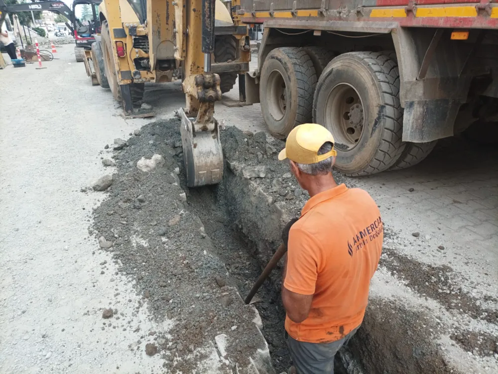 Arhavi’de Doğalgaz Çalışmaları Hız Kesmeden Devam Ediyor