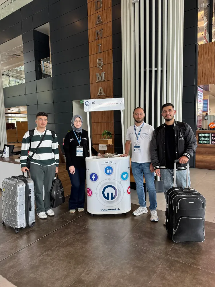Trabzon Havalimanı ve Otobüs Terminalinde KTÜ Tanıtım Standları Açıldı