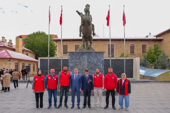 Bayburt Gençlik Merkezi, 19 Eylül Gaziler Günü Etkinliklerinde Yer Aldı