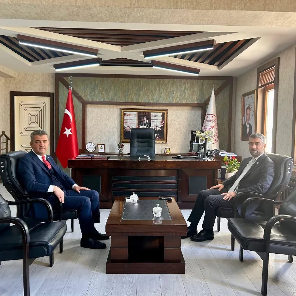 AK Parti Erzurum Teşkilatından İl Milli Eğitim Müdürü Süleyman Ekici’ye Hayırlı Olsun Ziyareti
