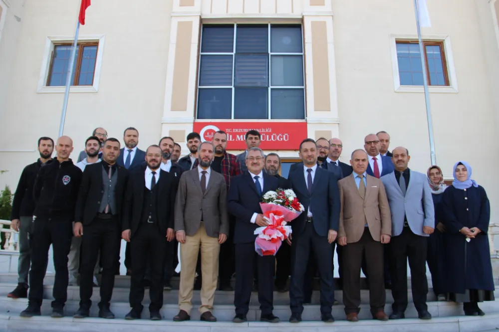 Erzurum İl Müftüsü Yaşar Çapçı Görevine Başladı