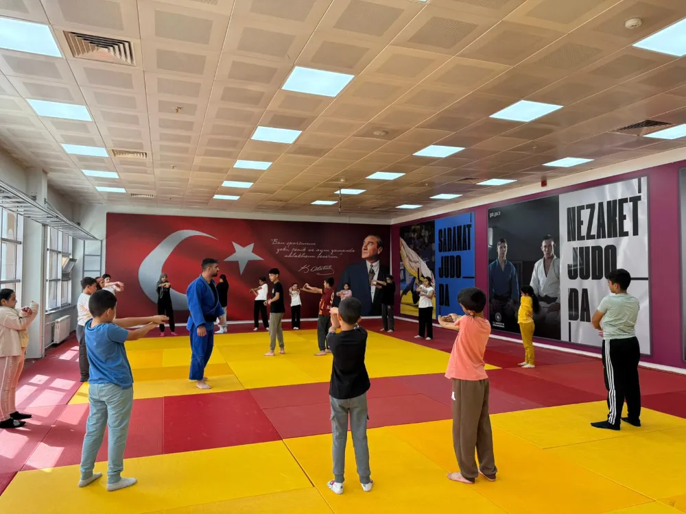 Curling Spor Kompleksi’nde Judo Heyecanı Devam Ediyor