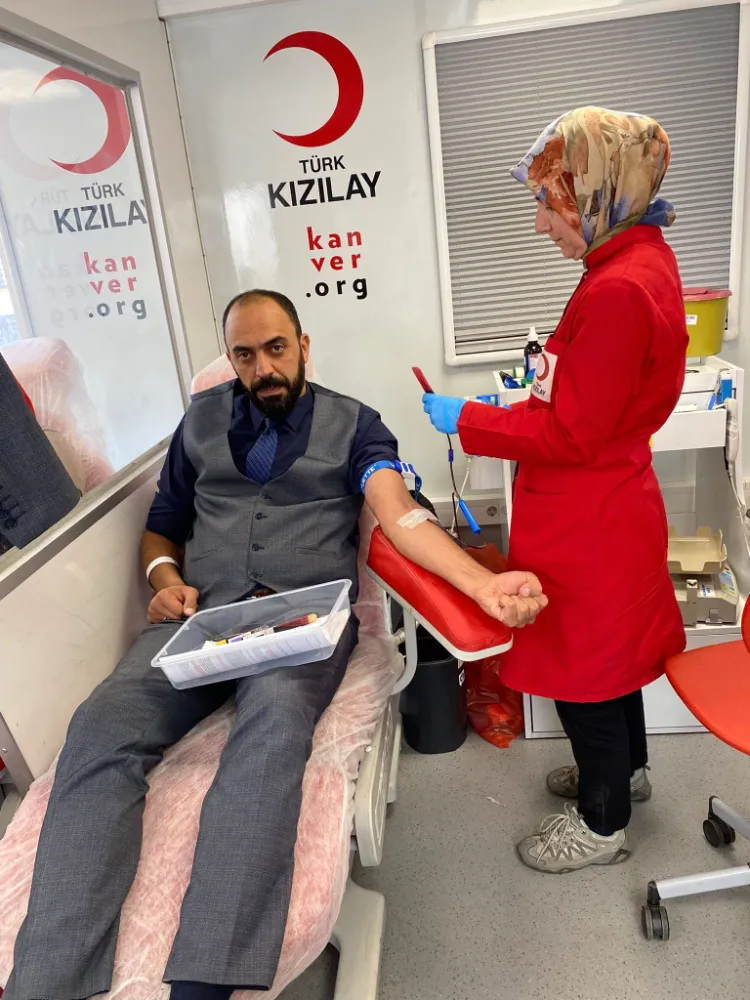 Bir Cana Nefes Olmak İçin Kan Bağışı Kampanyasına Müftülükten Destek