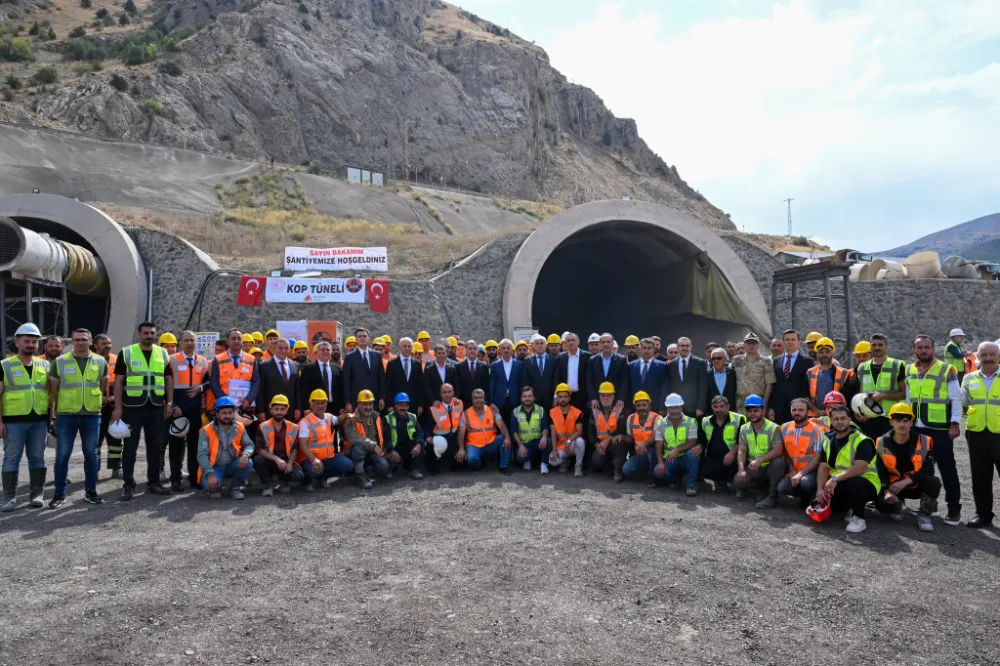 Bayburt’ta KOP Tüneli Çalışmaları Hızla İlerliyor: Ulaşımda Tarihi Kısalma