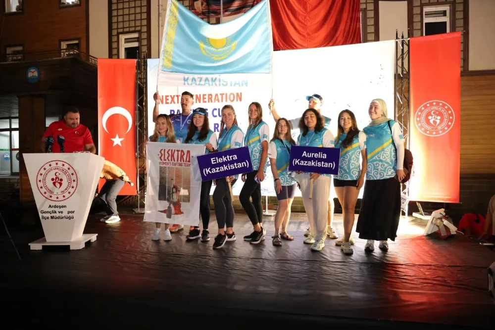Ardeşen’de Rafting Avrupa Kupası Coşkulu Törenle Başladı