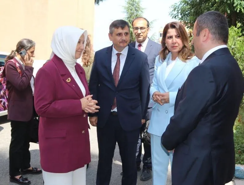 Bakan Yardımcısı Leman Yenigün’den ŞÖNİM ve Kadın Konukevi Ziyareti