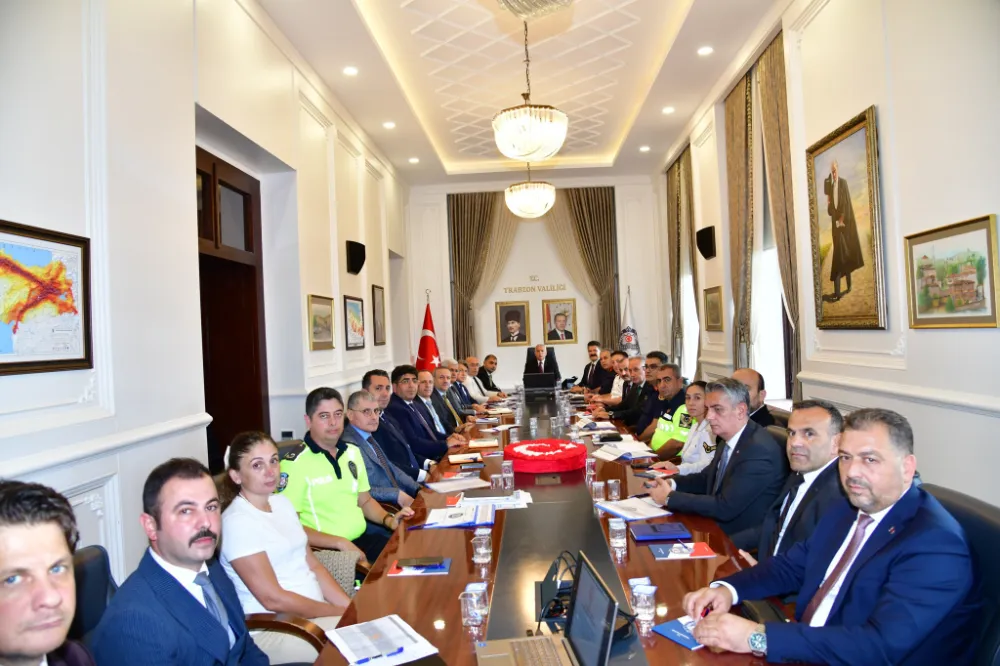 Trabzon’da 2025-2026 Eğitim-Öğretim Yılı Okul Güvenliği Toplantısı Gerçekleştirildi