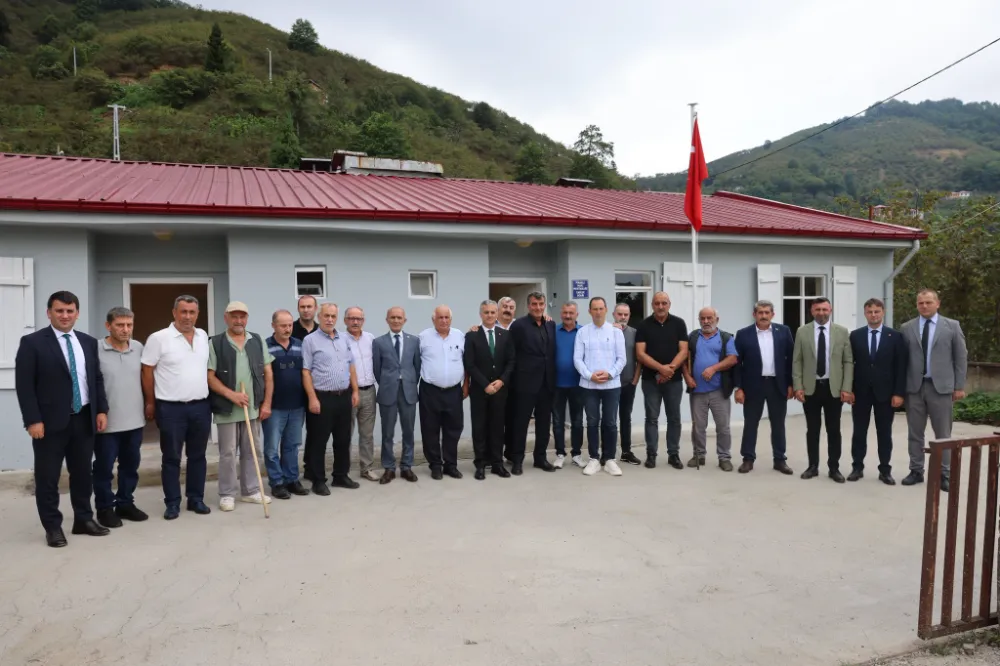 Yomra Pınarlı Mahallesi Muhtarlık Ofisi Yenilendi ve Açıldı