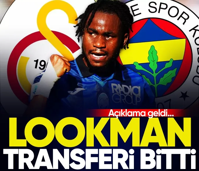 Lookman transferi bitti! Resmen açıklandı...