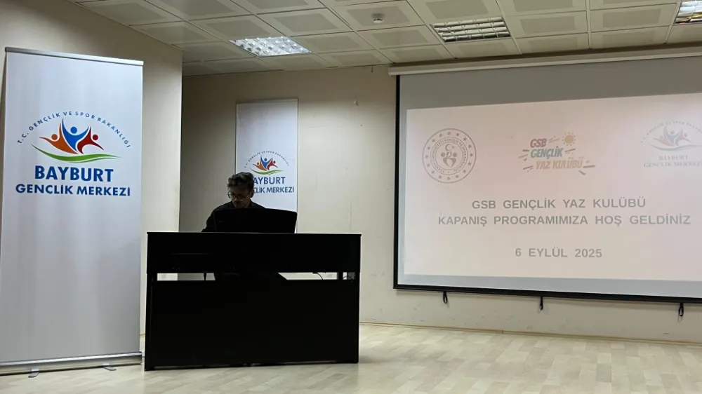 GSB Bayburt Gençlik Yaz Kulübü Coşkuyla Sona Erdi