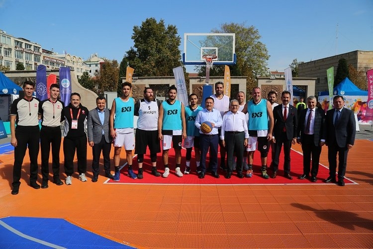 Kayseri protokolünün basketbol coşkusu