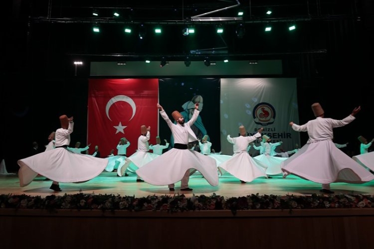 Mevlana Ayin-i Şerif ile anıldı