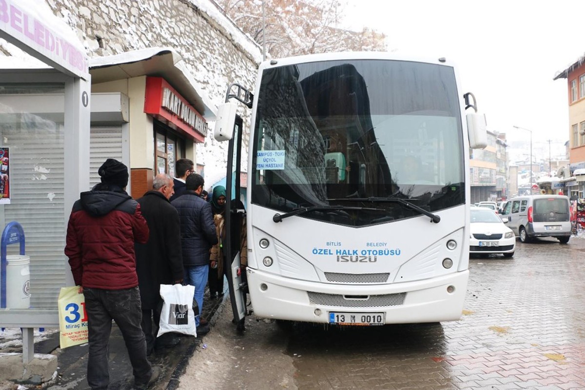 Bitlis-Tatvan Devlet Hastanesi’ne otobüs seferleri başlıyor