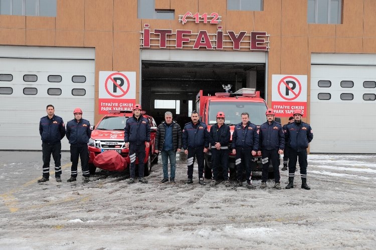 Nevşehir Belediyesi ekipleri deprem bölgesinde