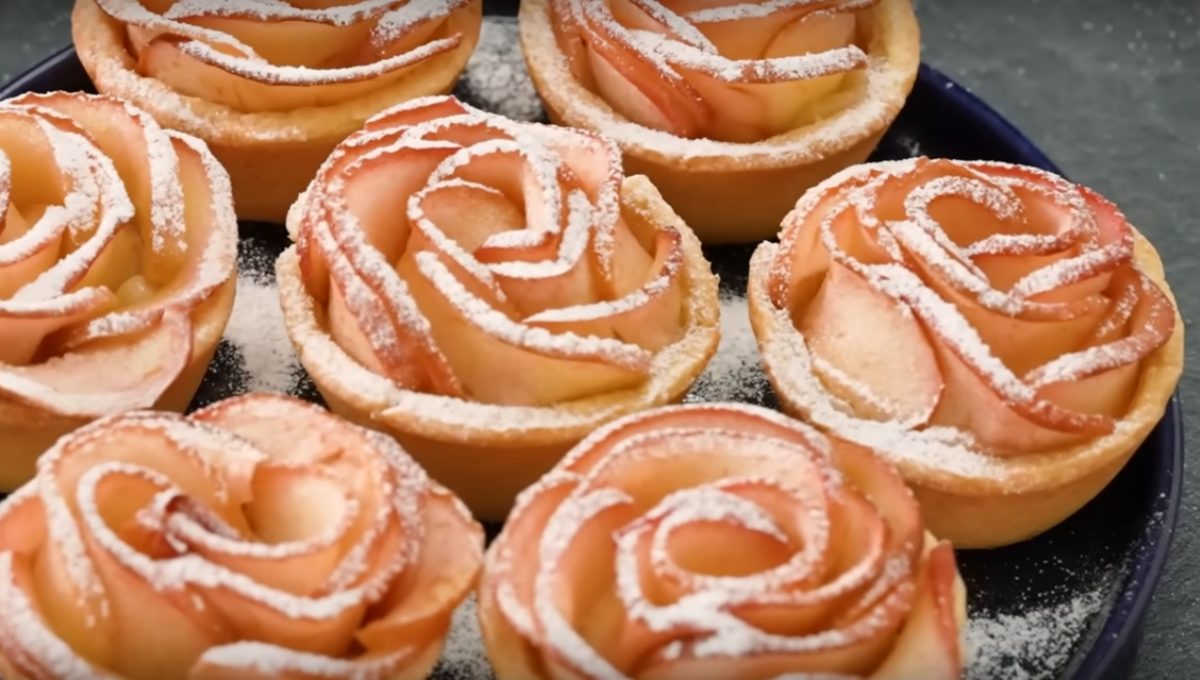 Gül Şeklinde Elmalı Tart Tarifi! Gül Şeklinde Elmalı Tart Nasıl Yapılır? Elmalı Tart Püf Noktaları!