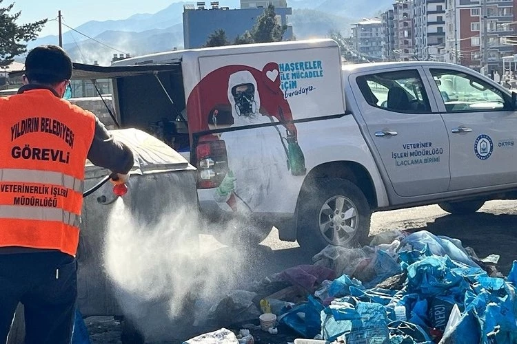 Afet bölgesine Yıldırım destek