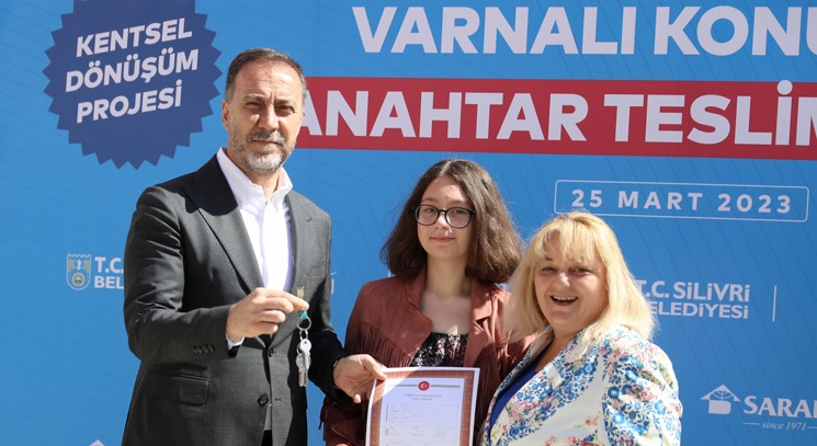 Silivri Varnalı Konutlarında Kentsel Dönüşüm Sevinci