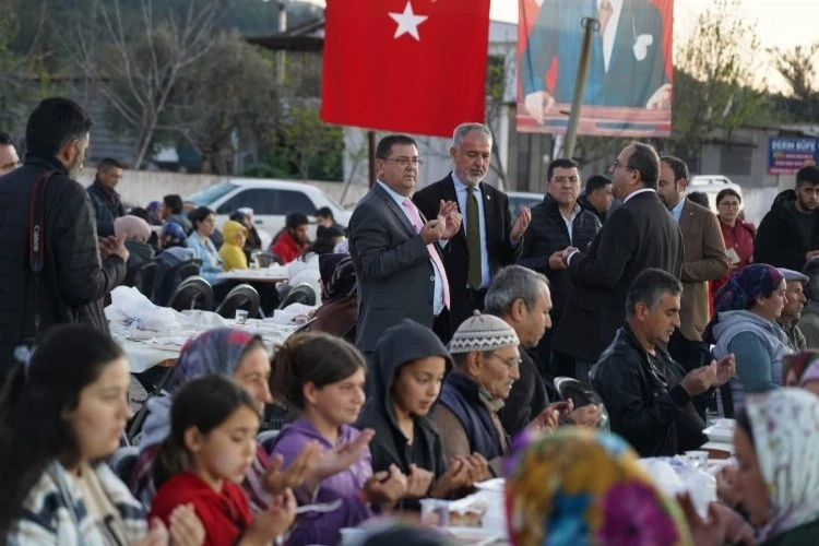 Milas Dörtyol sakinlerine müjdeli iftar