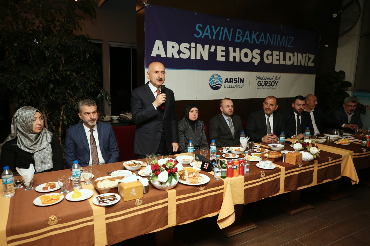 Ulaştırma ve Altyapı Bakanı Karaismailoğlu, Trabzon