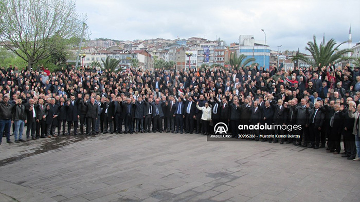 AK Parti Zonguldak il teşkilatından Karadeniz Ereğli ilçesinde 