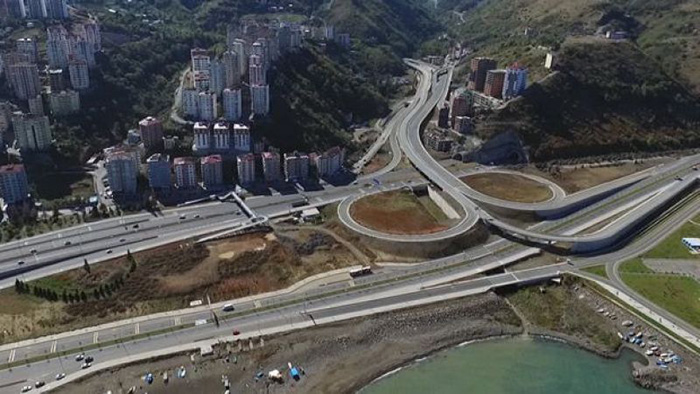 Ulaştırma ve Altyapı Bakanı Adil Karaismailoğlu Trabzon Güney Çevre Yolu