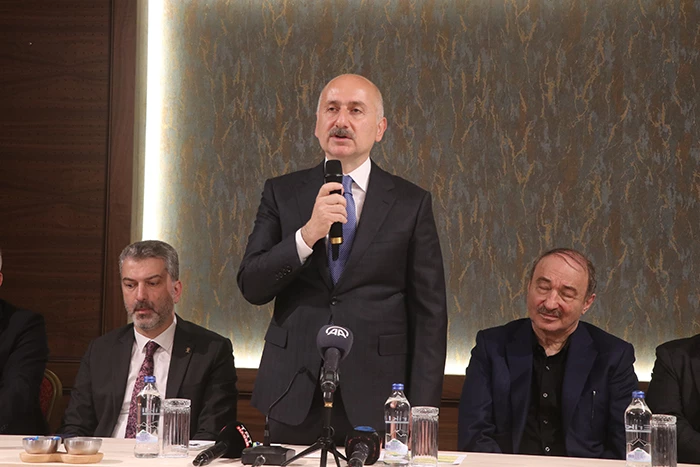  Ulaştırma ve Altyapı Bakanı Adil Karaismailoğlu, büyük hedefleri olduğunu belirterek, 
