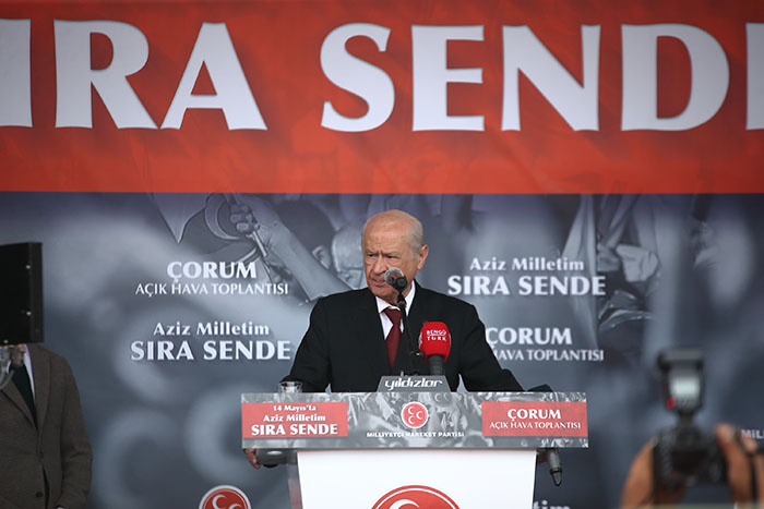 MHP Genel Başkanı Bahçeli, Çorum