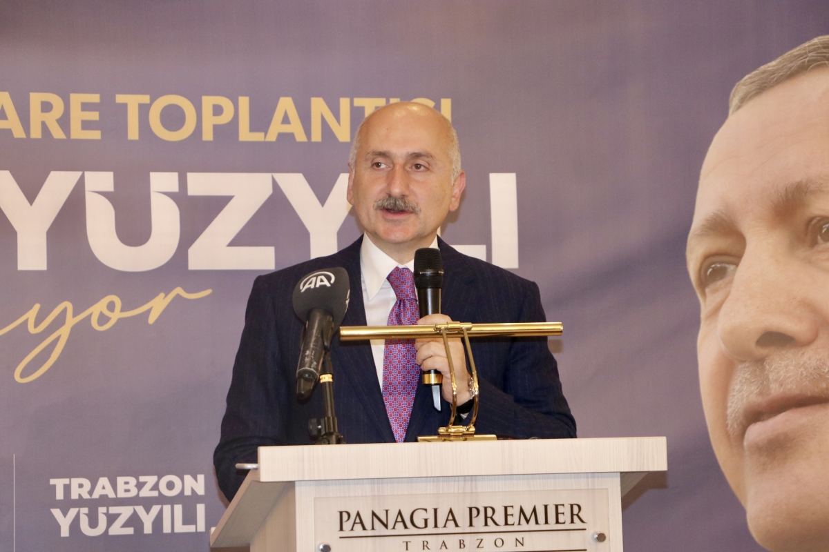 Ulaştırma ve Altyapı Bakanı Karaismailoğlu, Trabzon