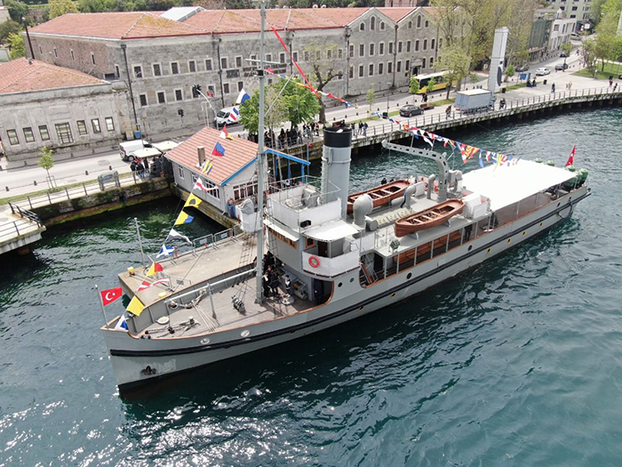 TCG Nusret Müze Gemisi,Vakfıkebir Limanında halkın ziyaretine açılacak!!