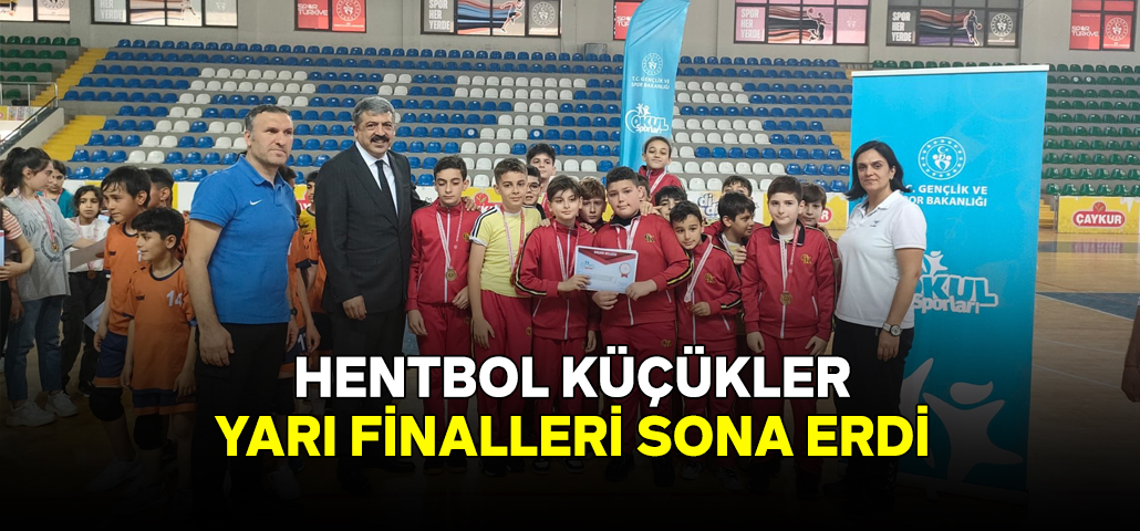 Hentbol Küçükler Yarı Finalleri Sona Erdi