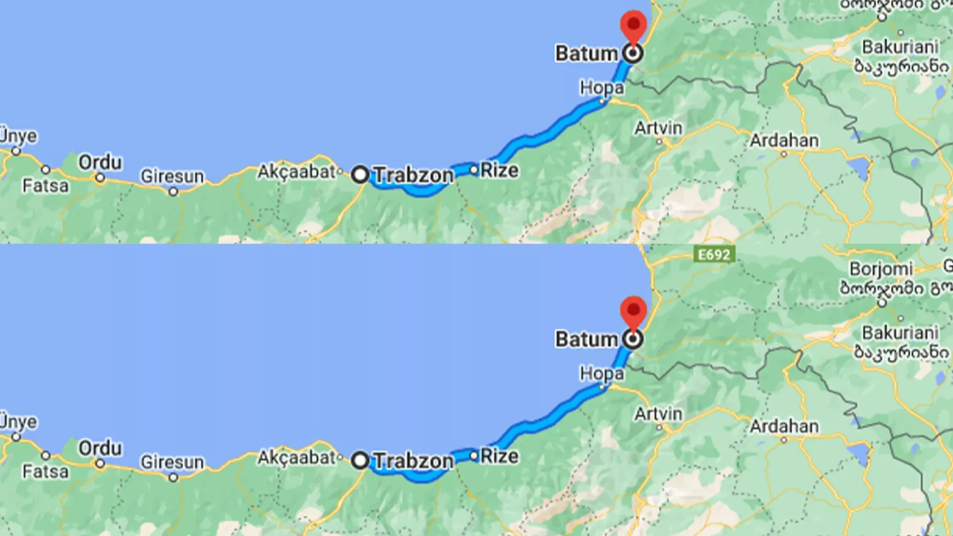 Trabzon Gürcistan Arası 70 Dakikaya Düşecek!