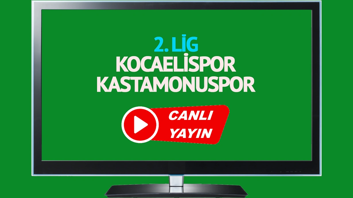  Kocaelispor Kastamonuspor canlı maç izle! CANLI İZLE!