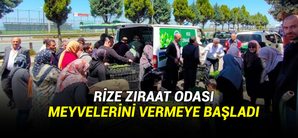 ZİRAAT ODASI MEYVELERİNİ VERMEYE BAŞLADI