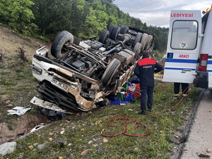 Kastamonu Kayaboğazı’nda kaza!