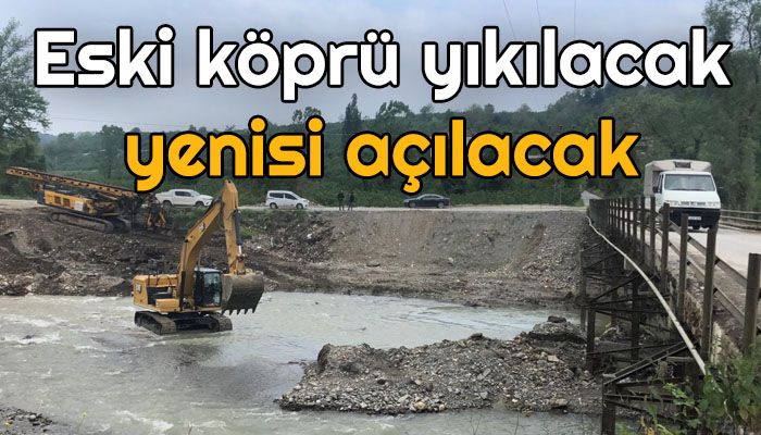 Zonguldak’ın Sel Nedeniyle Zarar Gören Bağlantı Köprüsünün Yapımına Başlanıldı