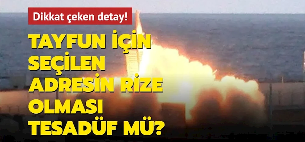 Tayfun için seçilen adresin Rize olması tesadüf mü? Dikkat çeken detay!