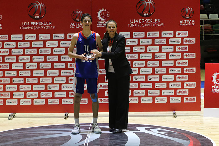 U14 Erkekler Basketbol Türkiye Şampiyonu, Anadolu Efes oldu