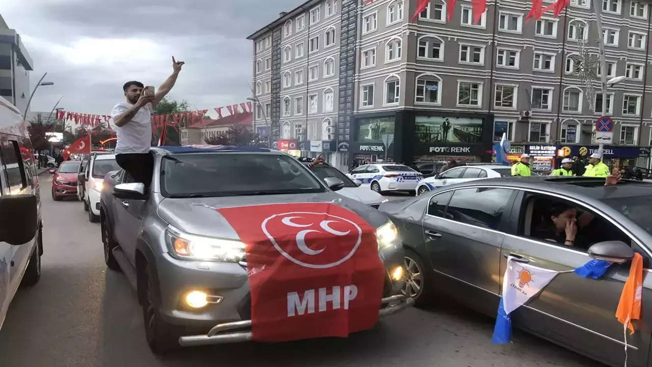 Erzurum’da Erdoğan Sevinci