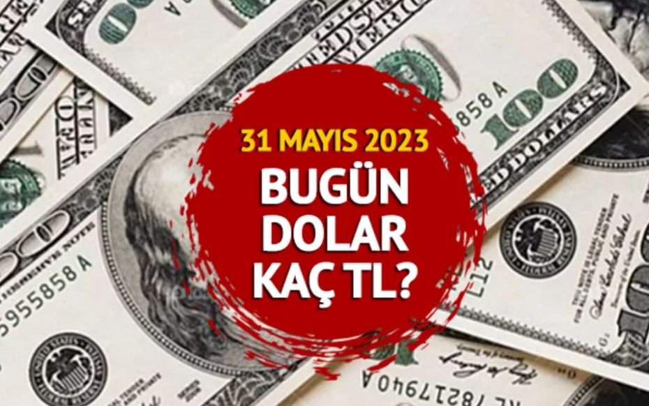 31 Mayıs 2023 Çarşamba dolar ne kadar? Euro kaç TL oldu?