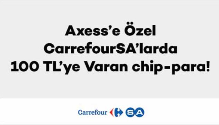 Carrefour axess kredi kartı kampanyası 1- 30 Haziran 2023