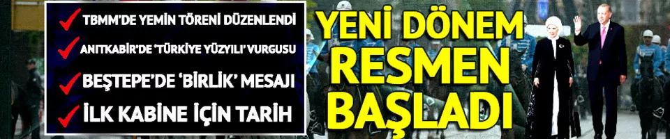 eni dönem resmen başladı: Cumhurbaşkanı Erdoğan, ilk kabine toplantısı için tarih verdi! Meclis