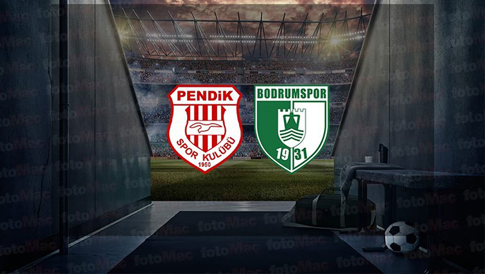 Pendikspor - Bodrumspor maçı CANLI İZLE  ne zaman, saat kaçta ve hangi kanalda canlı yayınlanacak?