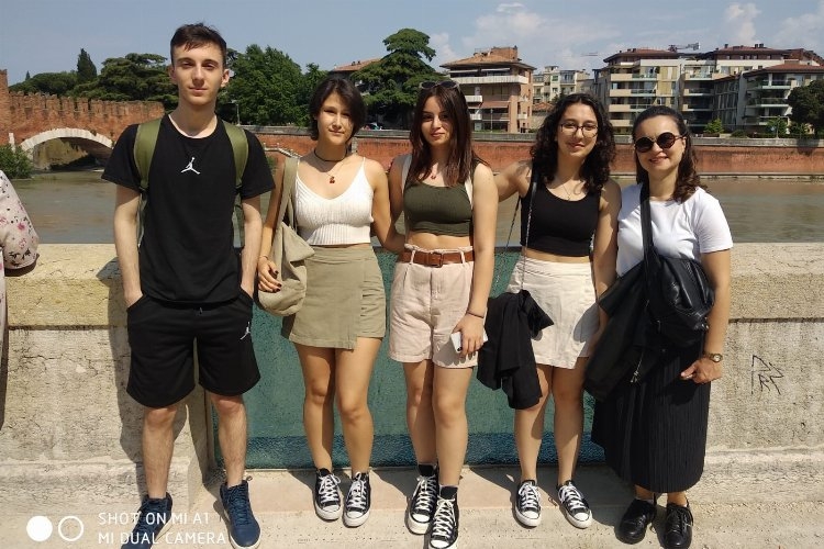 Manisalı gençler İtalya