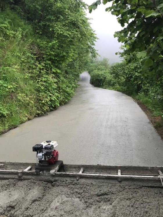 Trabzon asfalt ve betonlama çalışmalarına hız verdi