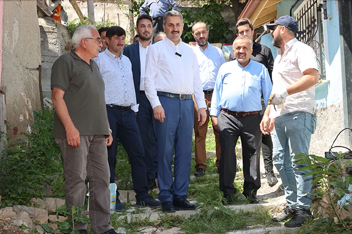 Tokat Belediye Başkanı Eyüp Eroğlu mahalle ziyaretlerini sürdürdü