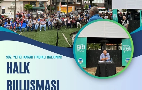 Fındıklı belediyesi halk buluşması düzenliyor