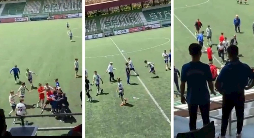 Artvin’de oynanan U17 Türkiye Şampiyonası 1. Kademe Müsabakalarında kavga çıktı