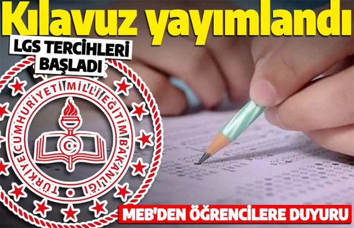 LGS Tercih Kılavuzu Yayımlandı!